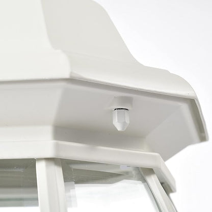 Nuvo 3 Light - 21 in. Post Lantern - Clear Beveled Glass