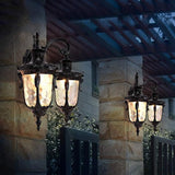 European Waterproof Outdoor Wall Light,2-Heads AlumiExpression artistique m Metal Victoria Sconce,E26 Minimalist | Lumora