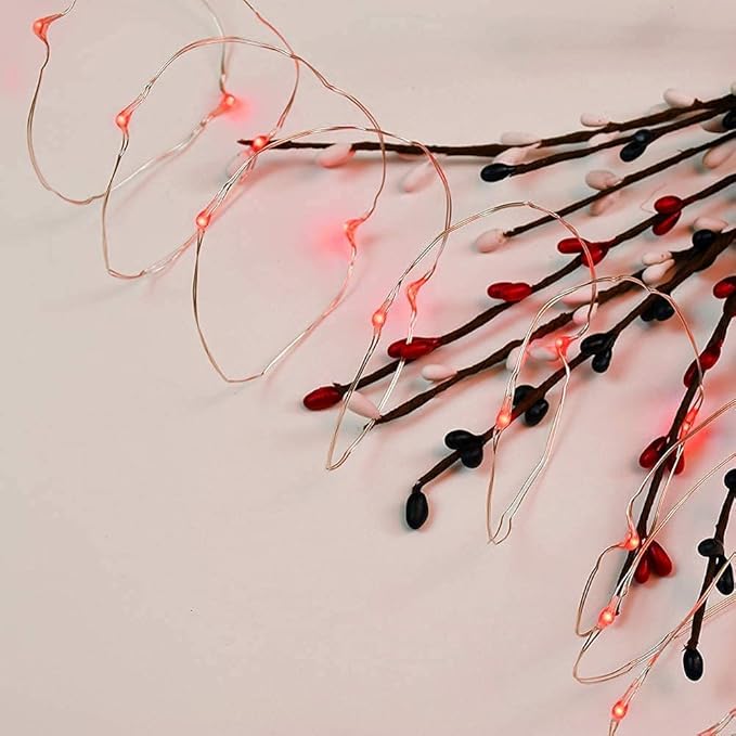 2 Pack Solar Powered Fairy String Lights Outdoor Waterproof 8 Modes Twinkle Christmas Decorations Lights, Each | Lumora
