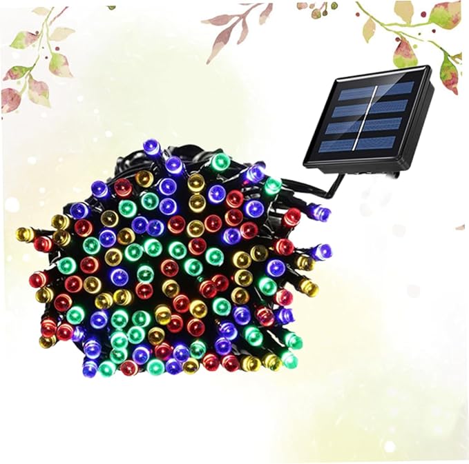 HOMSFOU Solar Led String Lights Beads for Garden Outdoor Wedding Party Patio Deck Christmas Decor | Lumora