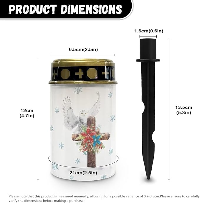 Peace Dove Cross Solar Garden Light Solar Powered Lights Outdoor Solar Garden Light Outside Solar Yard Lights Waterproof Landscape Path Light Solar Powered Lantern