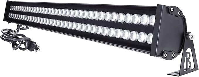 72W LED Wall Washer Lights 3.2ft/40 120V IP65 Waterproof Linear LED Light Bar Warm White 3000K Walls Trees | Lumora