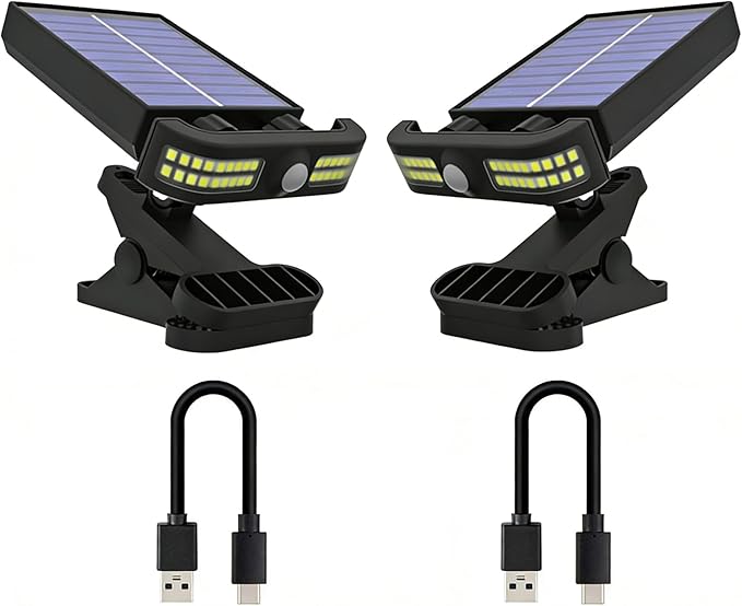 Clip On Solar Motion Sensor Lights Outdoor, Waterproof 270° Wide Angle Super Bright Solar Powered Security Light | Lumora