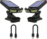 Clip On Solar Motion Sensor Lights Outdoor, Waterproof 270° Wide Angle Super Bright Solar Powered Security Light | Lumora