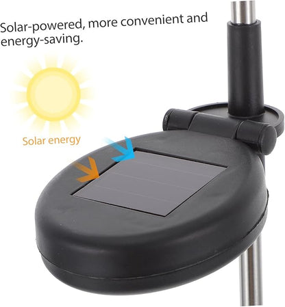 jojofuny Decorative Solar Outdoor Led Lawn Light for Color-Changing Bird Design Easy to Install Patio Aesthetics