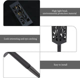 Beaupretty 2 Pcs Solar Garden Path Lights Hollow Tree Pattern LED Ground Stake Lights Warm White Outdoor Landscape | Lumora