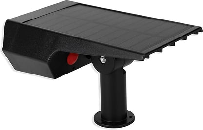 TECHKO Outdoor Solar Spotlight with Wall-Mount & Ground-Stake, Dusk-to-Dawn Outdoor Waterproof IP65, Multiple Lighting Modes, Solar Powered Garden Yard Spot Lights for Outside Landscape (2-Pack)