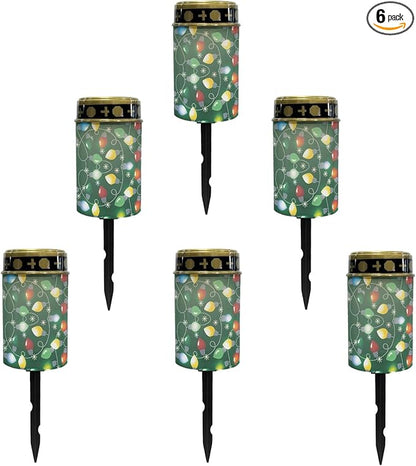 Christmas Lights Solar Lights for Festival Home Decor,Waterproof Solar Garden Stale Lights Outdoor,LED Solar Lantern Landscape Deocrative Lighting for Yard Patio Path Driveway