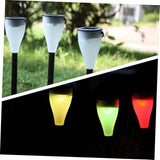Luxshiny LED Solar Lawn Light Outdoor Waterproof Colorful Solar Garden Path Light with Ground Stake, Seven-Color | Lumora