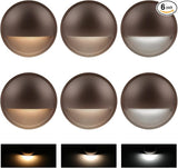 Low Voltage Deck Lights Outdoor, 12V LED Low Voltage Post Fence Stair Lights Wired Outdoor with Connector, 3W LED | Lumora