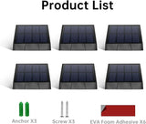 Solar Mailbox Lights Outdoor Waterproof Non-Drill LED 3000K Warm White Bright Lens Downlight Small Solar Light for | Lumora