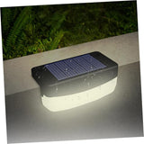 PartyKindom 2pcs Solar Stair Lamps for Outdoor Decks and Garden High-Efficiency Solar Panels LED Step Lights for | Lumora