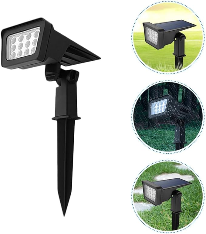 TOYANDONA Solar Powered Lawn Spot Lamp Garden Path Light Waterproof Outdoor Landscape LED Solar Projection Lamp for | Lumora