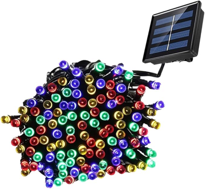 Angoily Led Bead String Lights Solar Power Outdoor Decorative Lights for Garden Patio Deck Pergola Bistro Backyard | Lumora