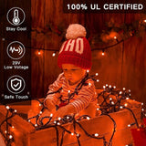 AmyHomie 300LED Orange Christmas String Lights with 8 Modes, Waterproof Fall Lights Outdoor Indoor Fall Decor Fairy | Lumora