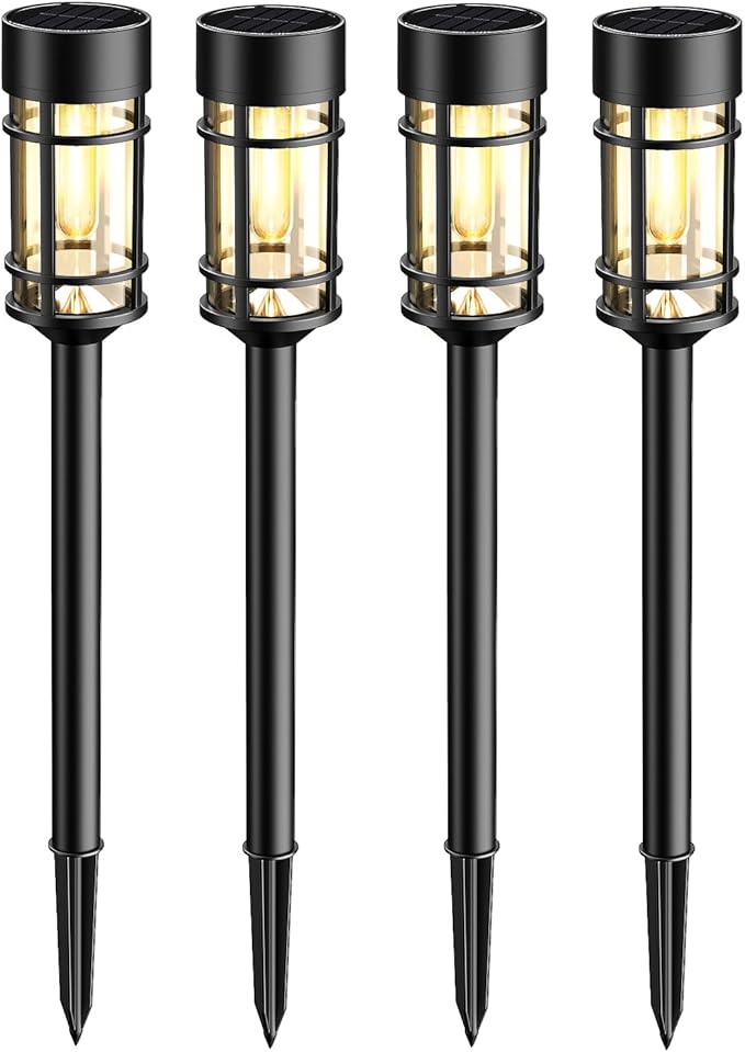 Solar Pathway Lights 4 Pack