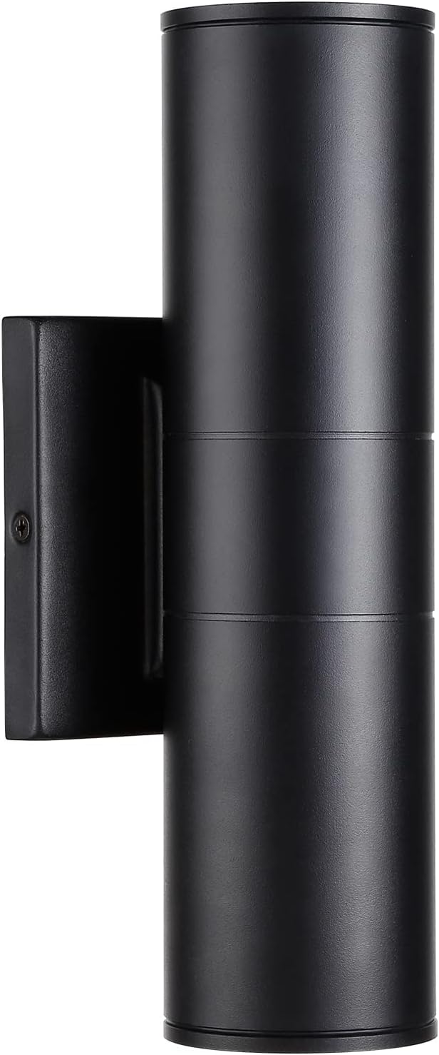 LEONLITE Integrated LED Cylinder Up Down Wall Light Outdoor, 100V-277V Aluminum Waterproof High-end Wall Sconce in | Lumora