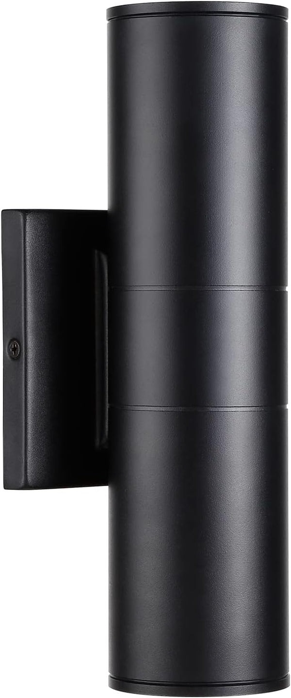 LEONLITE Integrated LED Cylinder Up Down Wall Light Outdoor, 100V-277V Aluminum Waterproof High-end Wall Sconce in | Lumora