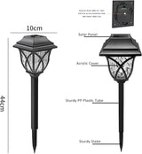 keeda Solar Pathway Lights Outdoor Waterproof Modern Style Design Solar Landscape Light for Outside Garden Yard | Lumora