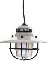 Barebones Edison Pendant Light – Vintage White, Vintage Rustic USB LED Hanging Light for Outdoor and Indoor Use – | Lumora