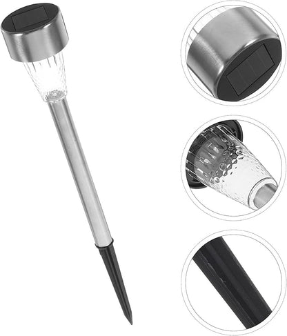 VICASKY Solar Stake Lamp for Yard Outdoor Lawn Stake Light Warm White 937lm Solar Garden Path Light with Ground Spike for Patio Landscape Lighting