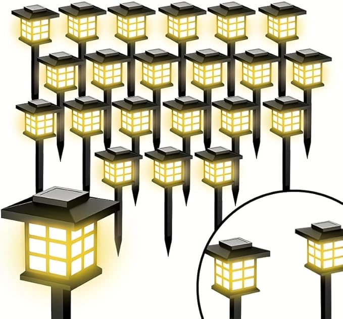6/12/24 Solar Outdoor Light, 700mA Solar Path Light,ip55 10-Hour Long-Lasting LED Landscape Lighting, Suitable for | Lumora