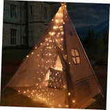 Ciieeo 1Pc USB Rechargeable Star String Lights Remote Control Garden Lights for Home Party Festival and Birthday | Lumora