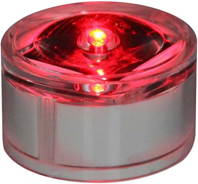 Solar Ground Landscape Lighting Red LED Buried Outdoor Yard Lamp Waterproof Solar Powered Pathway Light for Garden | Lumora