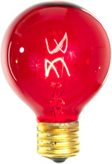EST. LEE DISPLAY L D 1902 Indoor ＆ Outdoor G50 Globe Light Bulbs, Transparent Colored Glass, Incandescent, Steady | Lumora