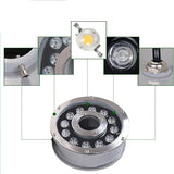 LED Ring Fountain Light - RGB Underwater Light, 12/24V Submersible Underwater Landscape - Outdoor Path Light | Lumora
