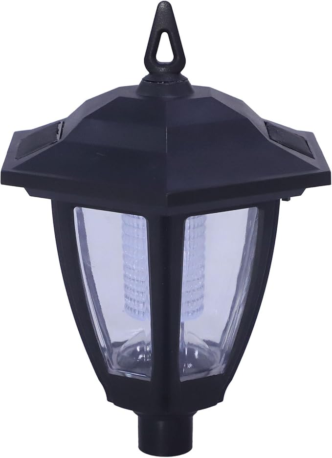 Ciieeo Solar Outdoor Landscape Lights Decorative Pathway Lights Solar Powered Medium Vintage Hanging Garden Lantern for Patio Lawn Yard Lighting