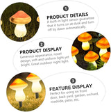 BESTonZON Solar LED Garden Mushroom Light Waterproof Solar Pathway Lights for Lawn and Patio 10-Piece Set of | Lumora
