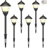 GOODSMANN Pathway Lights 1.5W LED 6PK Outdoor Low Voltage Landscape Lighting Kits 100 Lumen Hardwired Path Light | Lumora