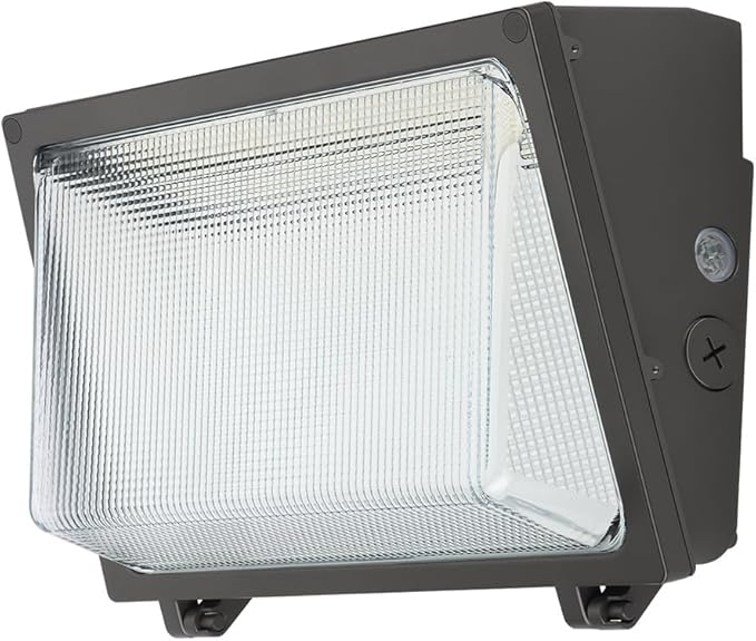 kadision 150W LED Wall Pack 120W 100W Adjustable, 19500lm 5000K 120-277V Dusk-to-Dawn Outdoor Lighting Exterior Light for House Parking Lot Warehouse Entrance, ETL Listed 1-Pack