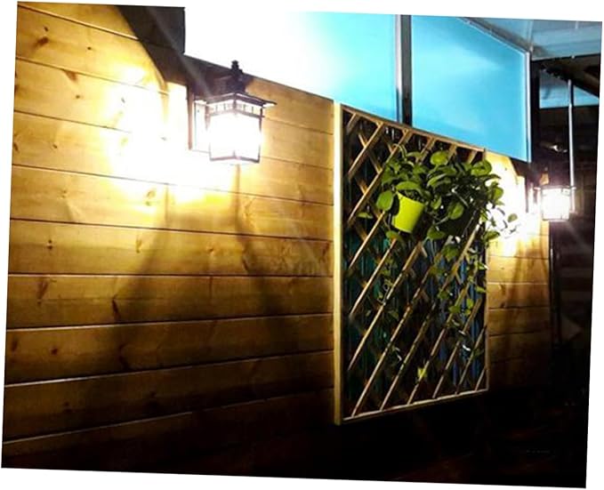 VILLCASE Vintage LED Wall Lamp Black Garden Light for Outdoor Patio Balcony Corridor Decorative Rust Design for | Lumora
