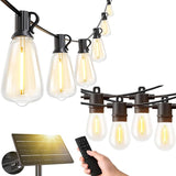 Svater 200FT Patio String Lights + 50FT ST38 Solar String Lights Outdoor with Remote | Lumora