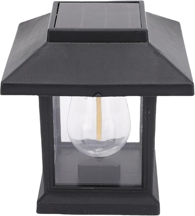 Water Proof Pathway Light Solar Pathway Lights Outdoor Tungsten Style, IP44 Water Proof Solar Powered for Walkway Decor, with LED Light Sensor