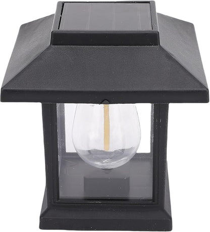 Water Proof Pathway Light Solar Pathway Lights Outdoor Tungsten Style, IP44 Water Proof Solar Powered for Walkway Decor, with LED Light Sensor