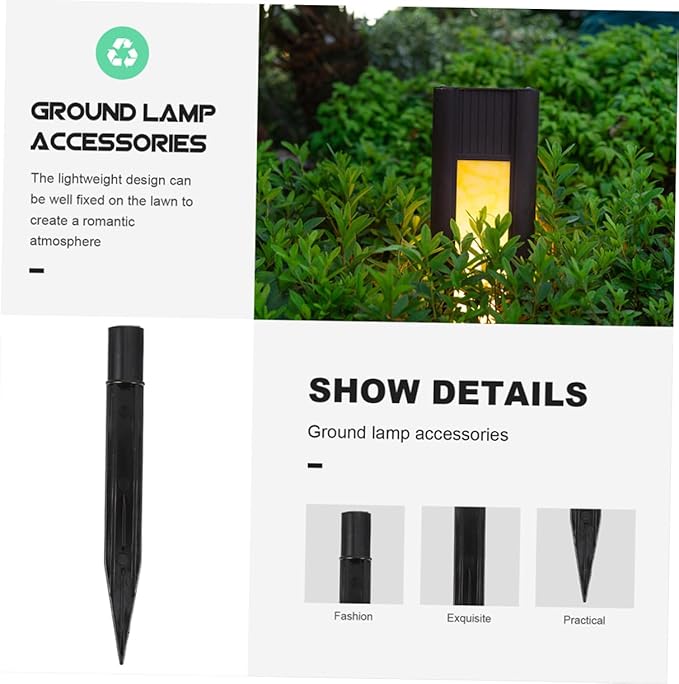 MERRYHAPY 30pcs Luminous Floor Lamp Led Ground Stakes Outdoor Solar Pathway Lights Replacement Stakes Plastic | Lumora