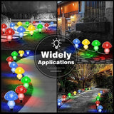 Generic Mushroom Solar Lights Outdoor, Waterproof Mushroom Landscape Lights 8 Lighting Modes Mushroom Garden Fairy | Lumora
