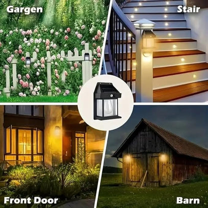 Set of 10- Solar Powered Outdoor Pathway Lights with Automatic Light Sensor
