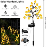 Solar Fall Lights for Thanksgiving Day Decorations Outdoor,2PACK 40LED Artificial Maple Tree for Fall Party Gifts | Lumora