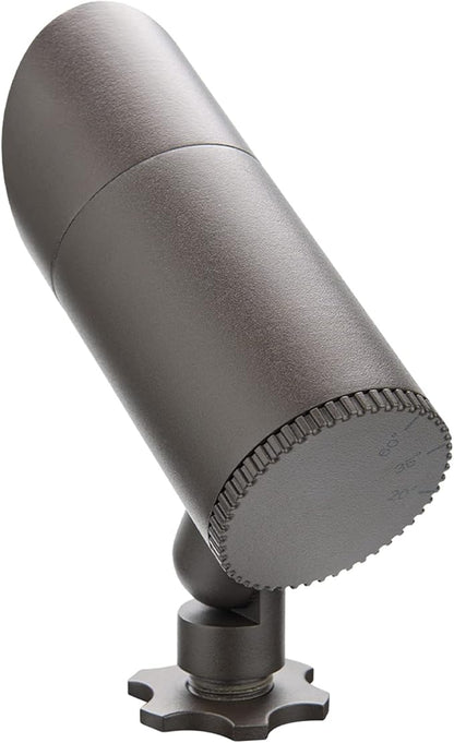 WAC Landscape Lighting, LED 12V Basic Accent Light 3W with Adjustable Beam Angle 2700K in Bronze
