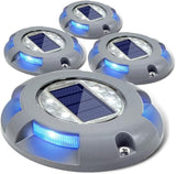 SUPVOX Solar Ground Lights: Aluminum Alloy Automatic Led Solar Driveway Lights for Garden - Outdoor Path Light | Lumora