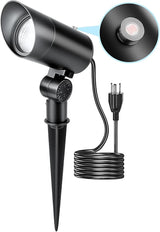 HIBOITEC 30W Spot Lights Outdoor Dusk to Dawn 120V Plug in Flag Pole Light 3000LM 5000K LED Waterproof Landscape | Lumora