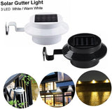 Veemoon 2pcs Solar Fence Lamp Overhead Light LED Outdoor Garden Lights Waterproof Solar Powered Lighting Tool for | Lumora