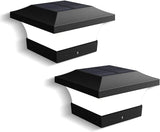 T-SUN Solar Post Lights, Waterproof Outdoor Solar Post Cap Lights for 4X4 Wooden Posts, 6000K Cool White LED | Lumora