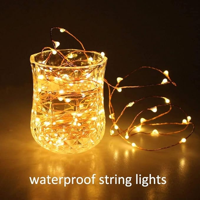 132 Feet 400 LEDs Copper Wire String Lights with Switch, Christmas Lights Indoor - Decorative Outdoor Light | Lumora