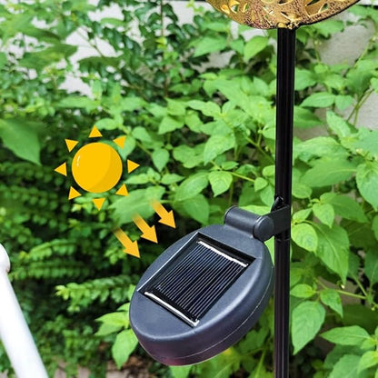 Halloween Solar Pathway Lights Kit - LED Pumpkin Ground Lights with Bat Garden Stakes for Spooky Outdoor Yard Decor, 72cm