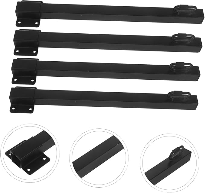POPETPOP 4Pcs Outdoor String Light Poles Durable Support Rods for Hanging Lights Bird Feeders Easy Installation for | Lumora